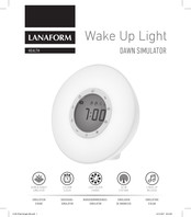 Lanaform Wake Up Light Manuel D'instructions