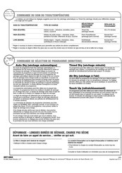 Kenmore 110.C6621 Serie Guide De Démarrage Rapide