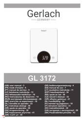 Gerlach GL 3172 Mode D'emploi