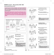 Ronda X20 Mode D'emploi