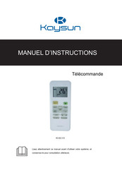 Kaysun KI-02.3 S Manuel D'instructions