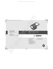 Bosch GLI 14,4 V-LI Professional Notice Originale