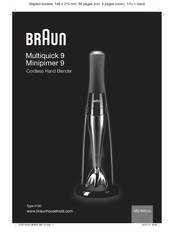 Braun Multiquick 9 Mode D'emploi