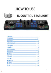 Hercules DJControl Starlight Comment Utiliser