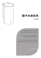 Faber CYLN15SS600 Instructions D'installation