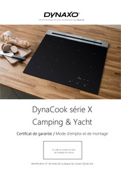 Dynaxo DynaCook X2 Mode D'emploi Et De Montage