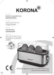 Korona 25304 Manuel D'instructions