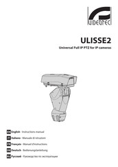 Videotec UPTBVTR ULISSE2 Manuel D'instructions