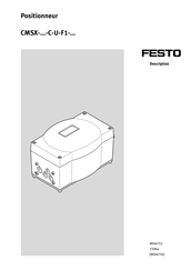Festo CMSX C Serie Manuel D'instructions
