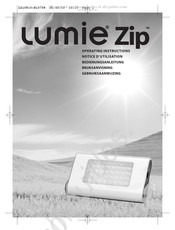 Lumie ZIP Notice D'utilisation