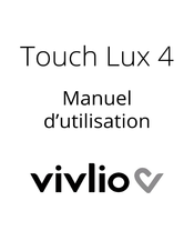 Vivlio Touch Lux 4 Manuel D'utilisation