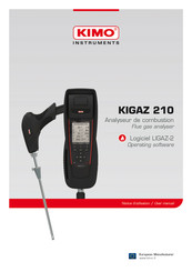 Kimo Instruments LIGAZ-2 Notice D'utilisation