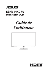 Asus MX27UC Guide De L'utilisateur