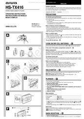 Aiwa HS-TX416 Mode D'emploi