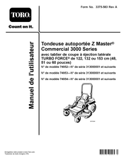 Toro 74954 Manuel De L'utilisateur