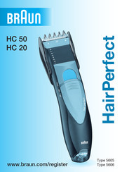 Braun HairPerfect HC 20 Mode D'emploi