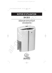 ALPATEC DH 25 EC Notice D'utilisation