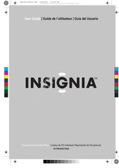 Insignia IS-PA040722A Guide De L'utilisateur