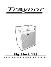 YORKVILLE Traynor Big Block 115 Mode D'emploi