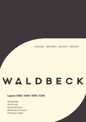 Waldbeck 10033391 Mode D'emploi