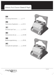 Maytronics Top 2 Instructions D'opération