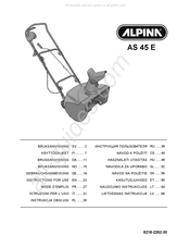 Alpina AS 45 E Mode D'emploi