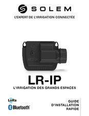 Solem LR-IP Guide D'installation Rapide