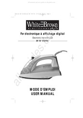 White&Brown DB 723 DIGITAL Mode D'emploi