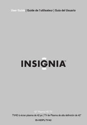 Insignia IS-HDPLTV42 Guide De L'utilisateur