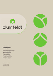 Blumfeldt Fantaghiro Mode D'emploi