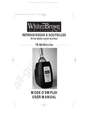 White&Brown TB 580 Melchior Mode D'emploi