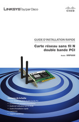 Cisco Linksys WMP600N Guide D'installation Rapide