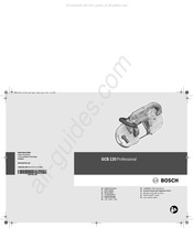 Bosch GCB 120 Notice Originale