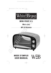 White&Brown MF 122 Brownie Mode D'emploi