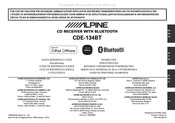 Alpine CDE-134BT Guide De Référence Rapide