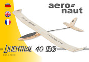aero naut Lilienthal 40 RC Instructions De Montage