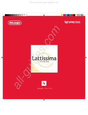 DeLonghi Nespresso Lattissima Premium Mode D'emploi