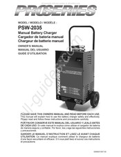 Proseries PSW-2035 Guide D'utilisation