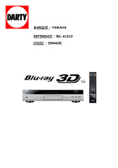 Yamaha BD-A1010 Mode D'emploi