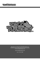 NOSTALGIA PRODUCTS TACO TUESDAY Manuel D'instructions