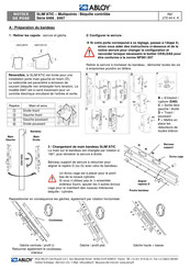 Assa Abloy SLIM'ATIC 8466 Serie Notice De Pose