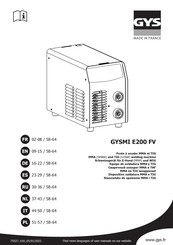 GYS Gysmi E200 FV Mode D'emploi