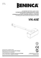 Beninca VN.45E Livret D'instructions