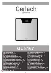 Gerlach GL 8167 Mode D'emploi