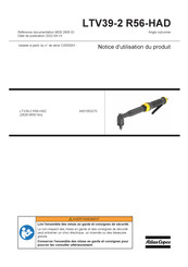 Altas Copco LTV39-2 R56-HAD Notice D'utilisation Du Produit