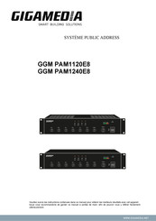 gigamedia GGM PAM1120E8 Mode D'emploi