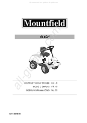 Mountfield 4140H Mode D'emploi