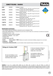 Yokis E2BP Mode D'emploi