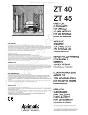 Aprimatic ZT40 4M Instructions Pour L'installation