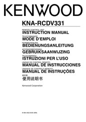 Kenwood KNA-RCDV331 Mode D'emploi